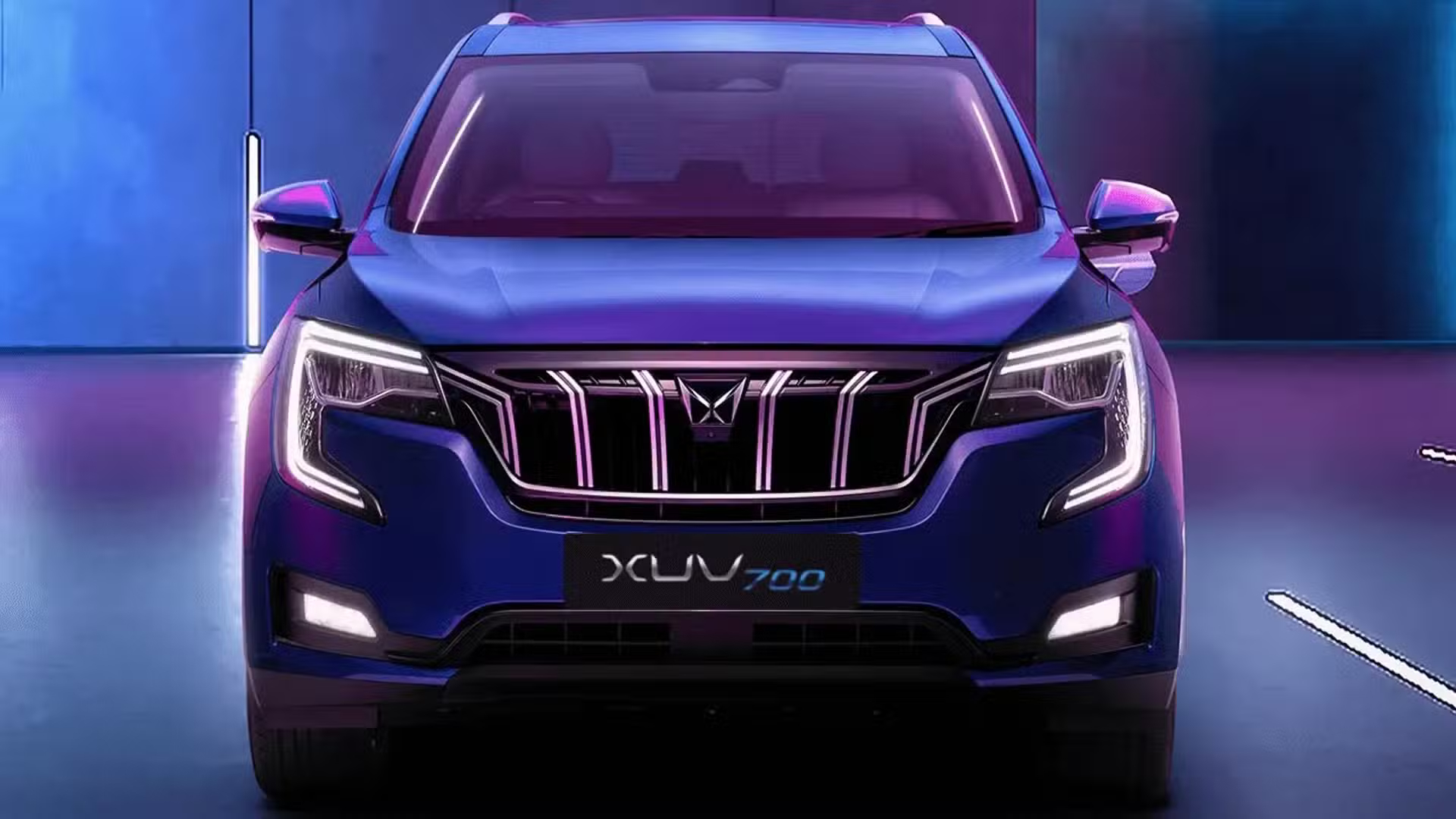 Mahindra SUV Blue